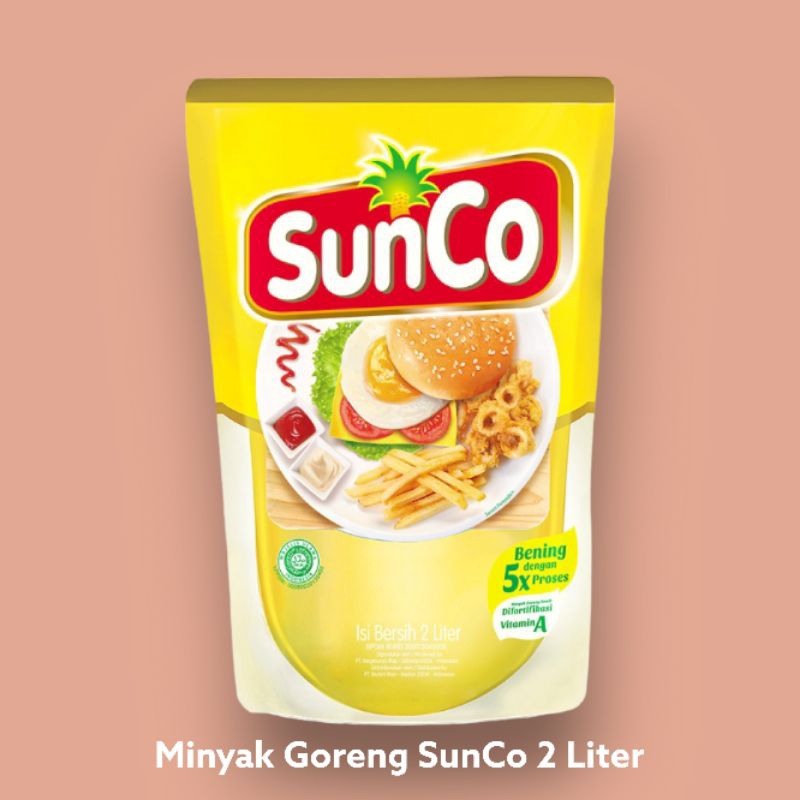 

Minyak Goreng SunCo Pouch 2 Liter Refill | Promo Minyak 2 L @fokusgrosiran