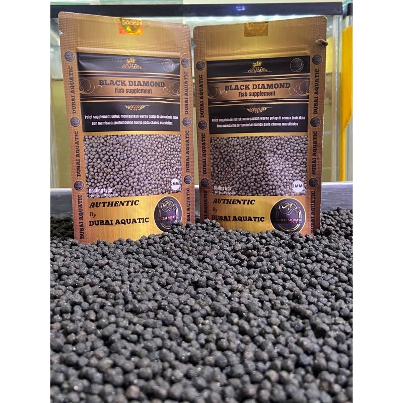 Pelet Blackdiamond (Pakan ikan khusus Channa marulioides)