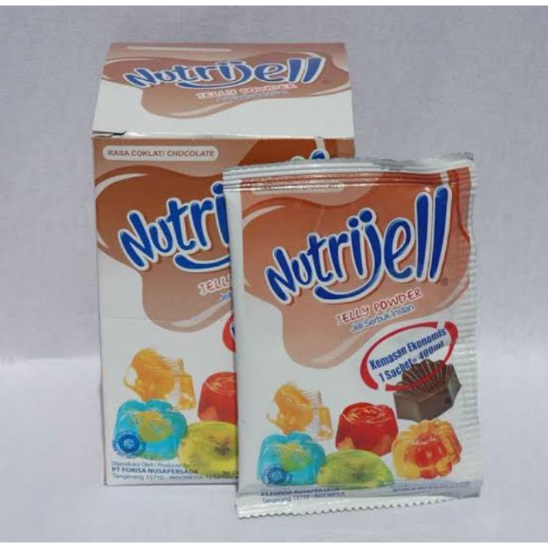 

NUTRIJELL JELLY POWDER RASA COKLAT / 1 PAKET 2PC