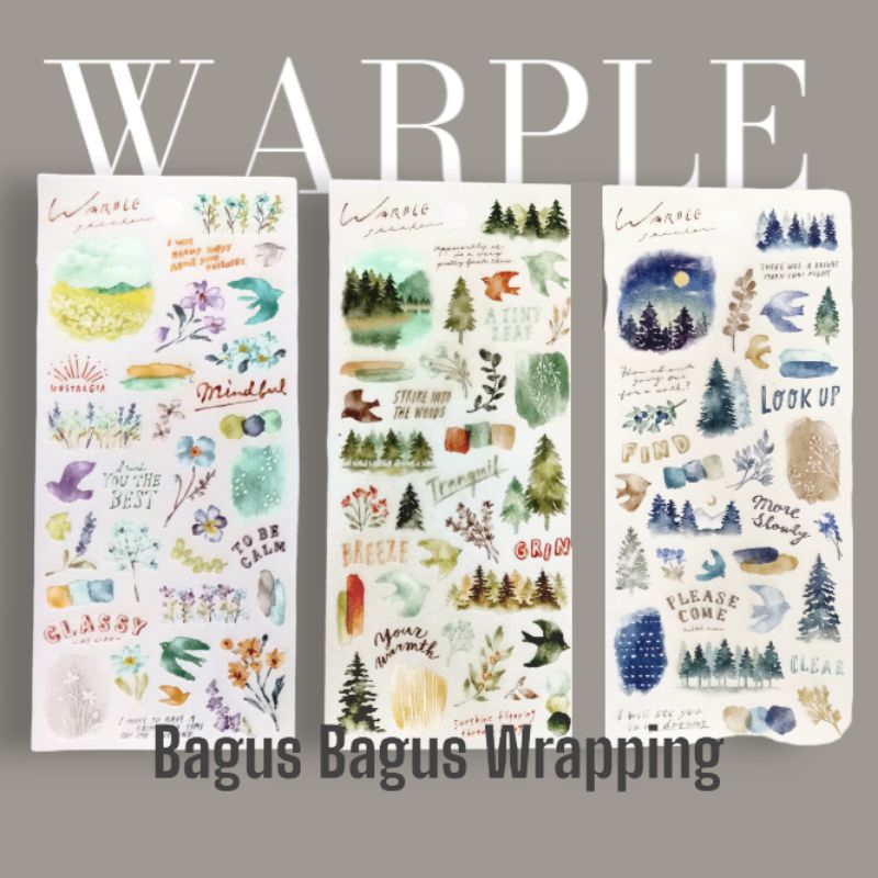 

WRAPLE STICKER JOURNAL VINTAGE RETRO STIKER SCRAPBOOK