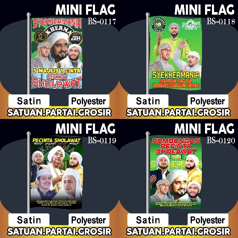 PROMO CETAK BENDERA PRINTING SYEKHERMANIA V28/DESAIN BENDERA SYEKHERMANIA TERBARU/BENDERA SYEKHERMAN