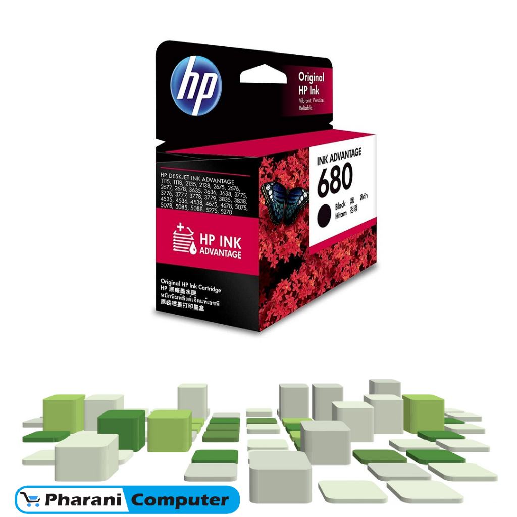 Catridge / Tinta / Cartridge Hp 680 Black Original semarang