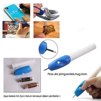 Engrave Pen Alat Ukir / alat ukir piring / alat ukir stainless / alat ukir