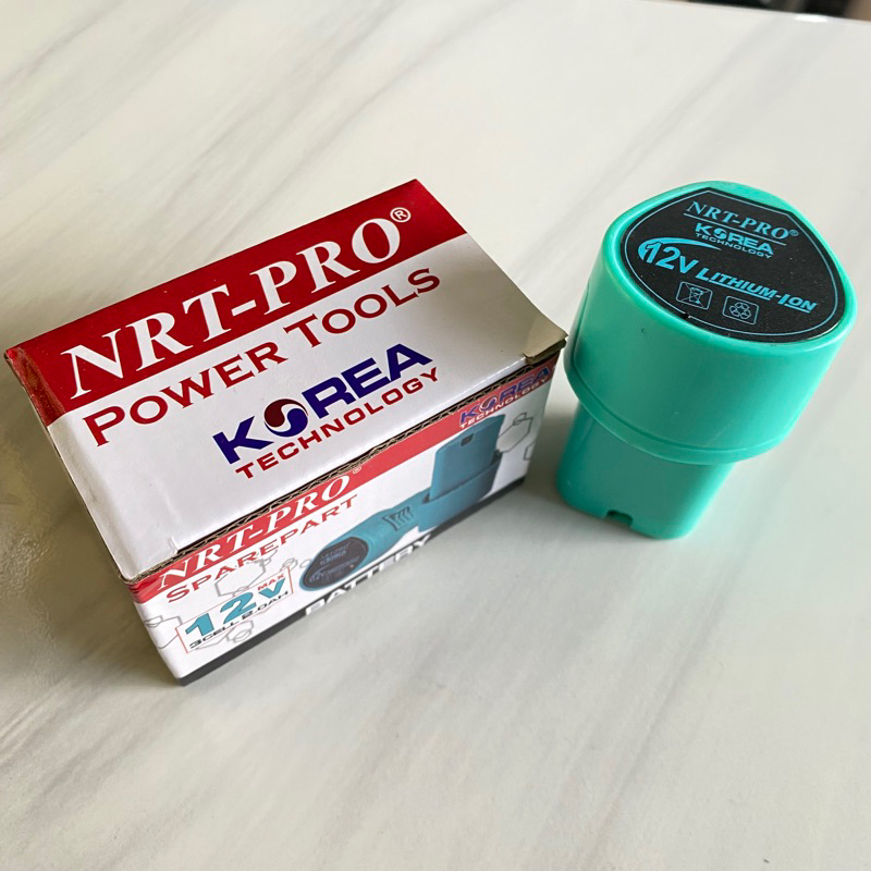 baterai bor cordless 12 v Nrt pro batterai battery bor
