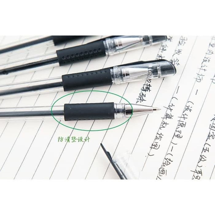 

Alat tulis Pulpen cair gel - Pena tinta gel 0.5MM perlengkapan sekolah