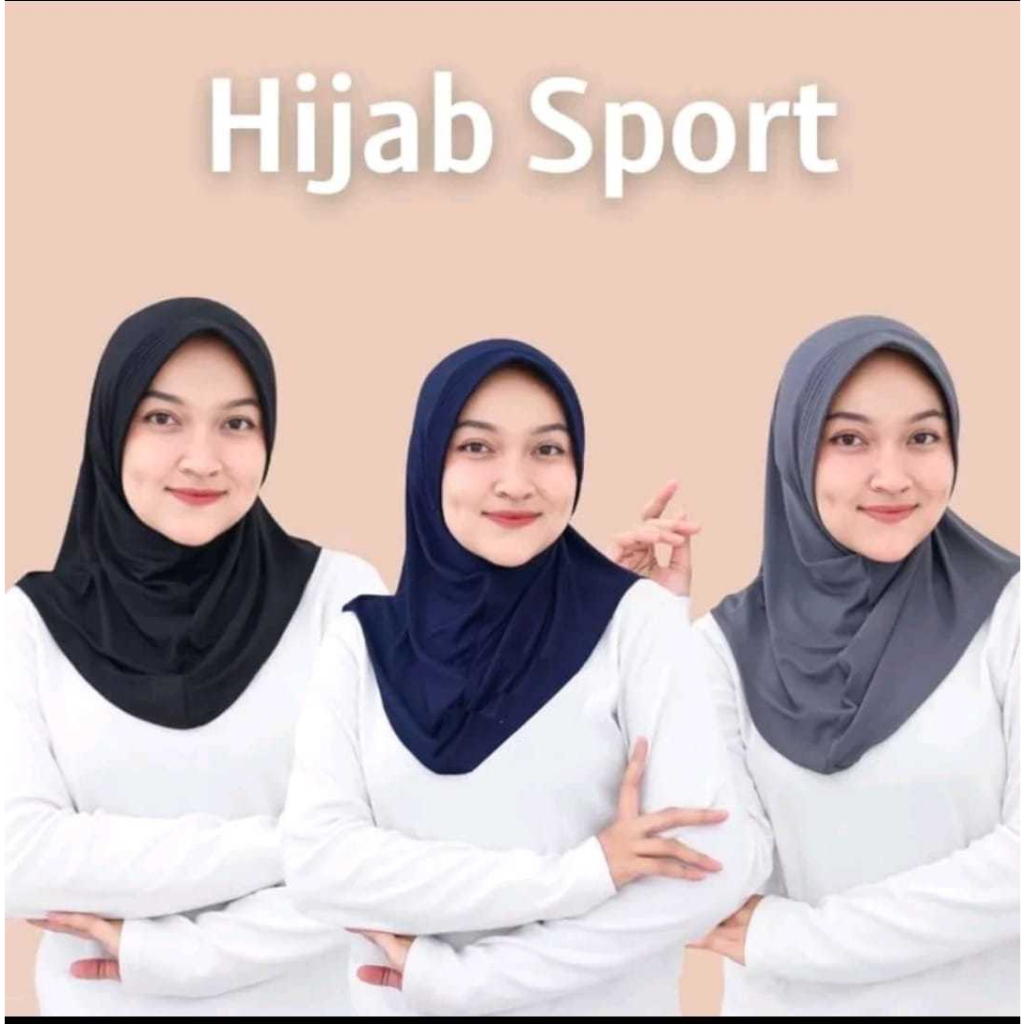 Bergo Hamidah Size S / Oval / Sport Hamidah