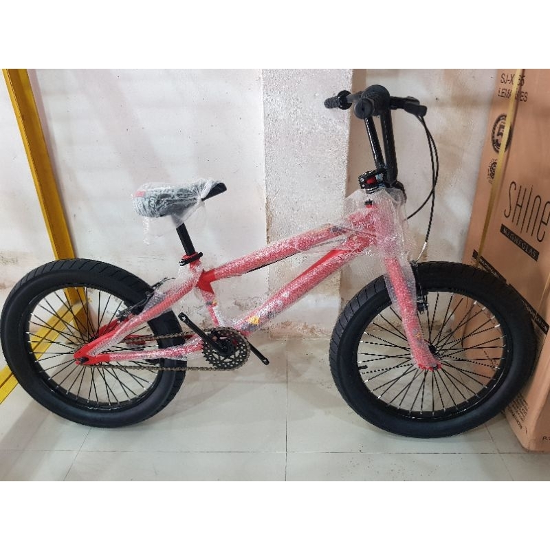 Sepeda BMX 20 inch CENTRUM ( BAN JUMBO 3.0 ) ( WARNA MERAH / RED )