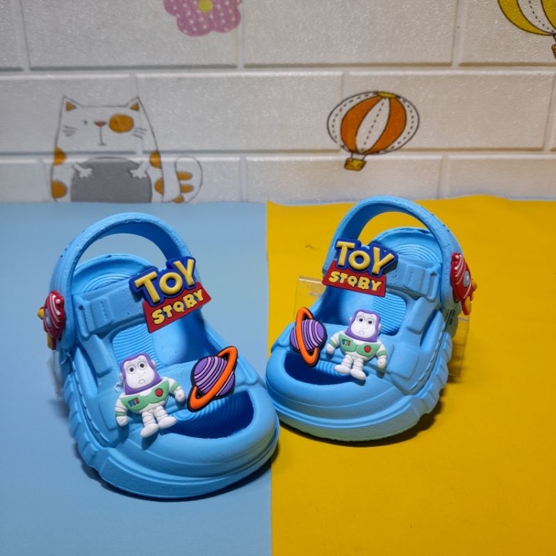 sandal anak tali belakang laki-laki karakter TOY STORY terbaru 18-23 yk1028