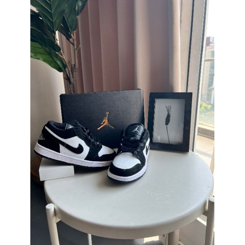 Nike Kids Air Jordan 1 Low Panda (Original Material 100%)