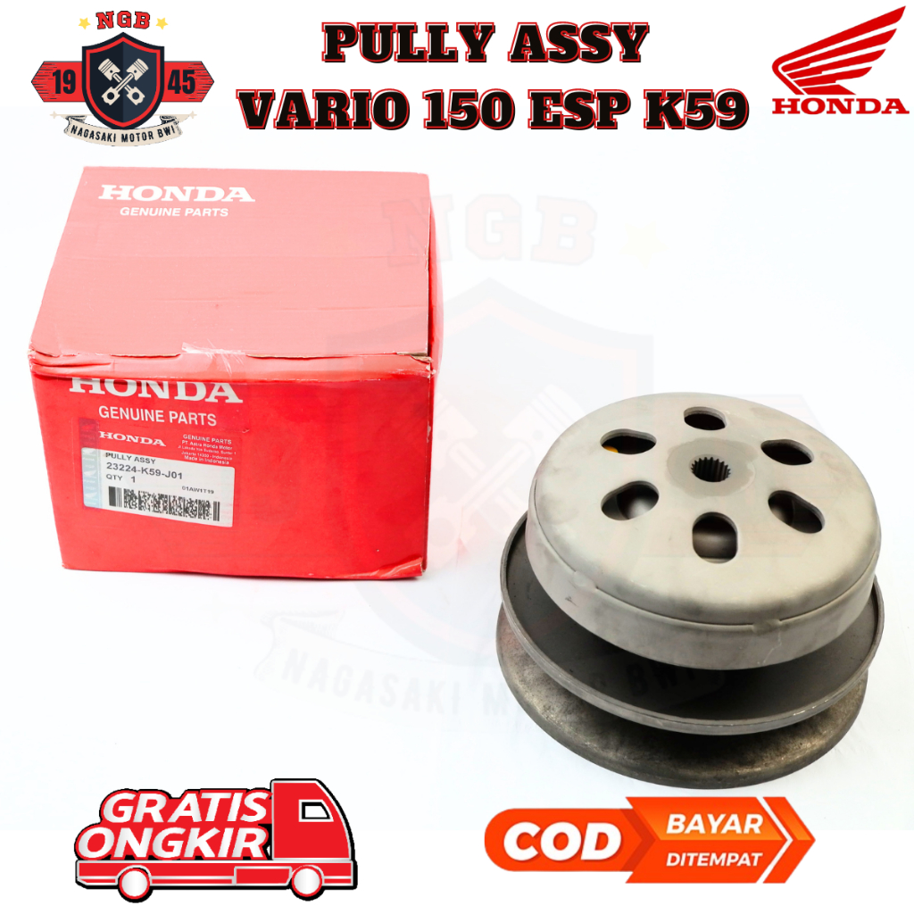 pulley belakang vario 150 - pully vario 150 ori - Pully Assy Honda Vario 150 - Pcx Esp 150 K59 K36