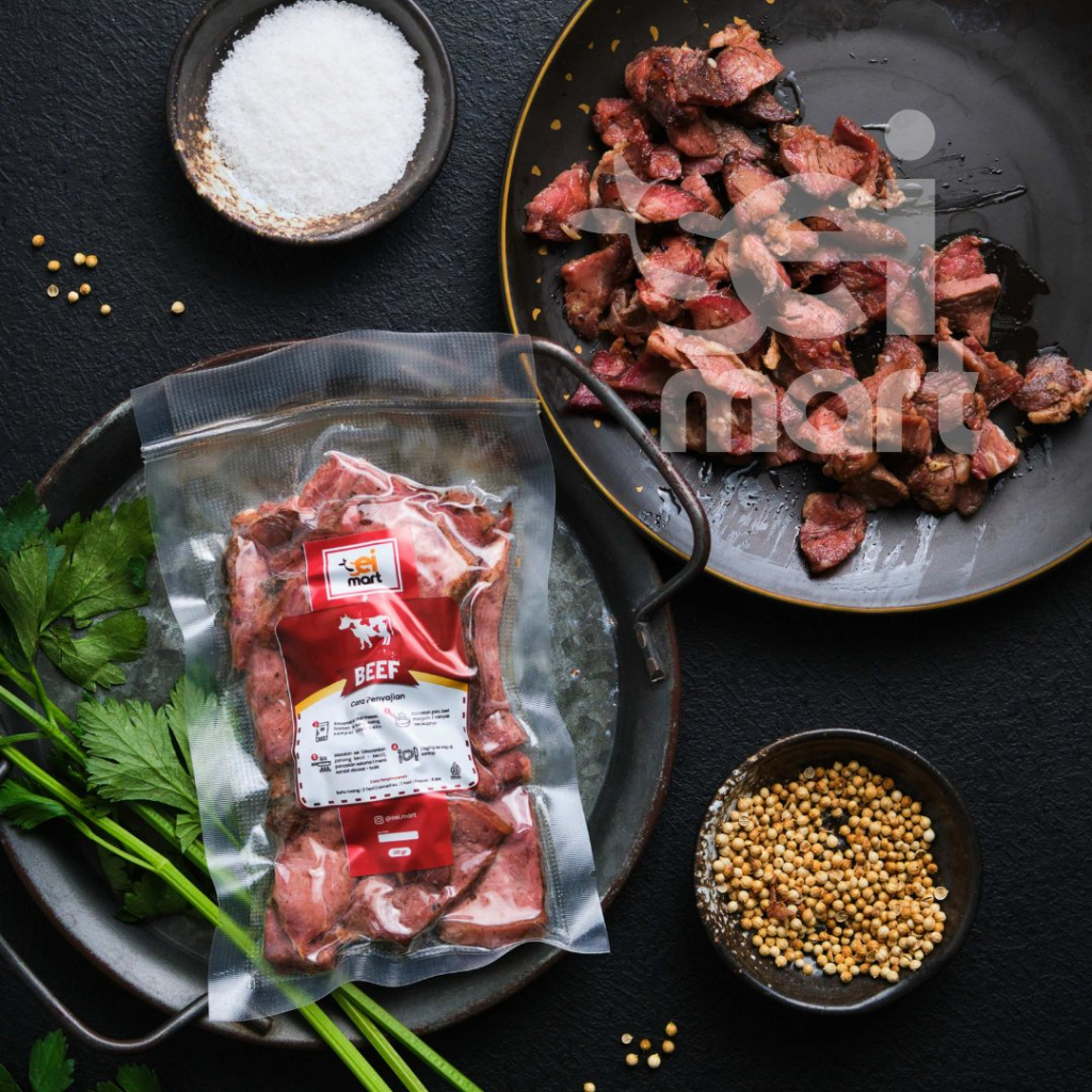 

SEI SAPI 130 GR PALING MURAH / DAGING ASAP