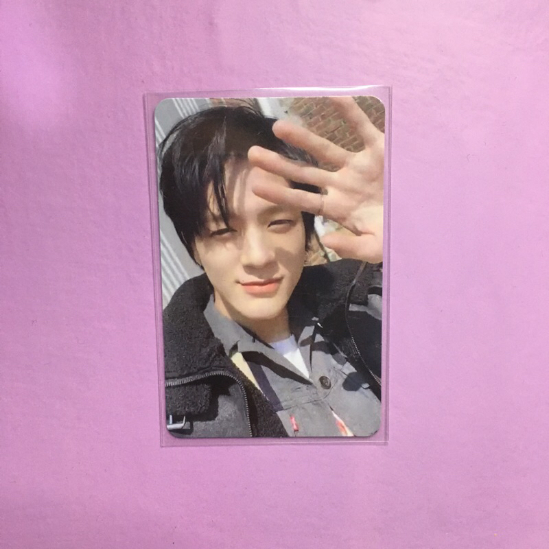 Official Photocard Jeno Ar selca Hotsa (jeno dadah)