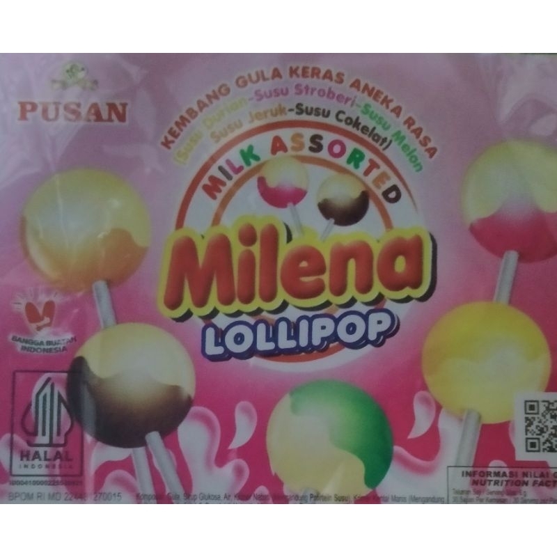 

Milena Lollipop (isi 30pcs)