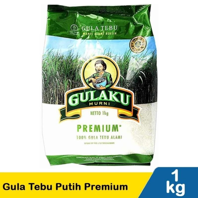 

Gulaku Gula Tebu Putih Premium 1Kg 1000gr