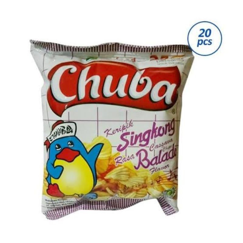 

Ciki Chuba Balado 1 Pack isi 20pcs @14gr