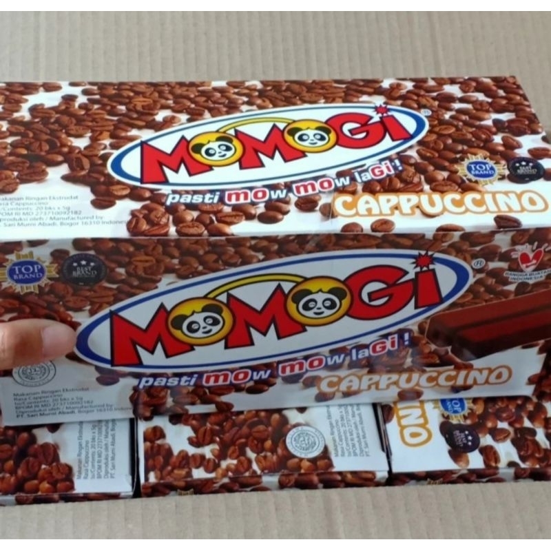 

momogi snack box rasa cappucino