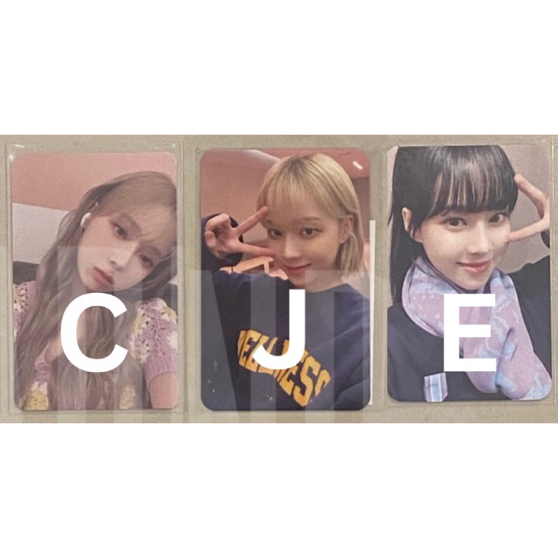 aespa Winter PC Photocard Album Girls US Mumo Emblem Badge SMCU