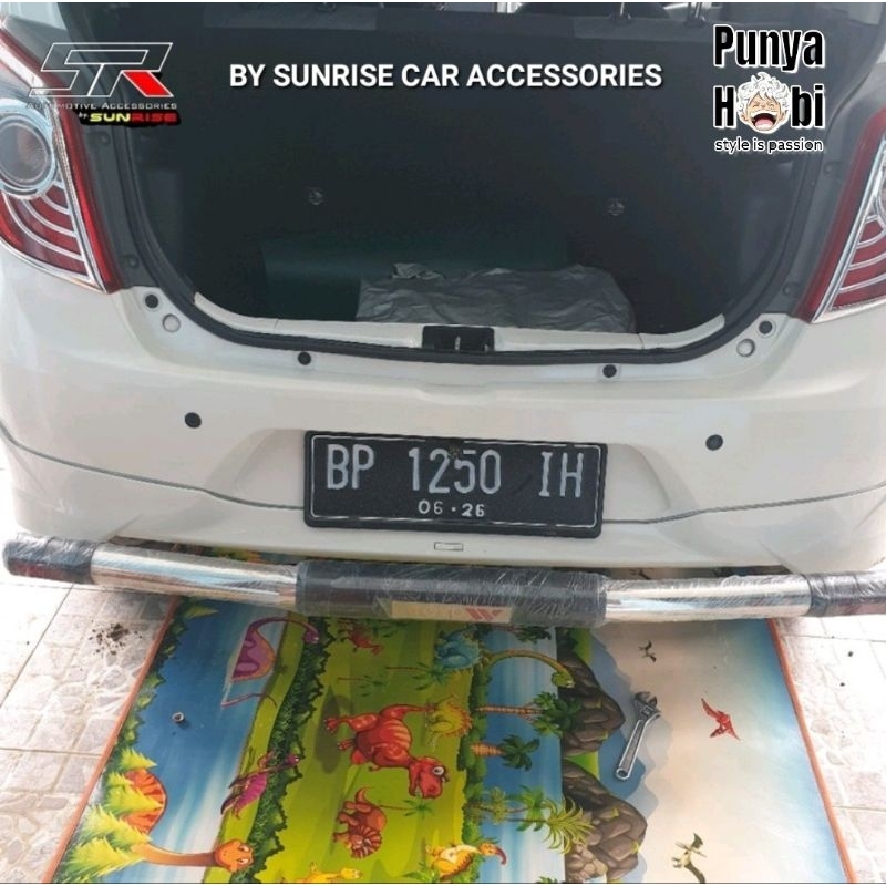 Grand max LUXIO - Pengaman Bumper Belakang Luxio dan Grand Max Ori Sunrise