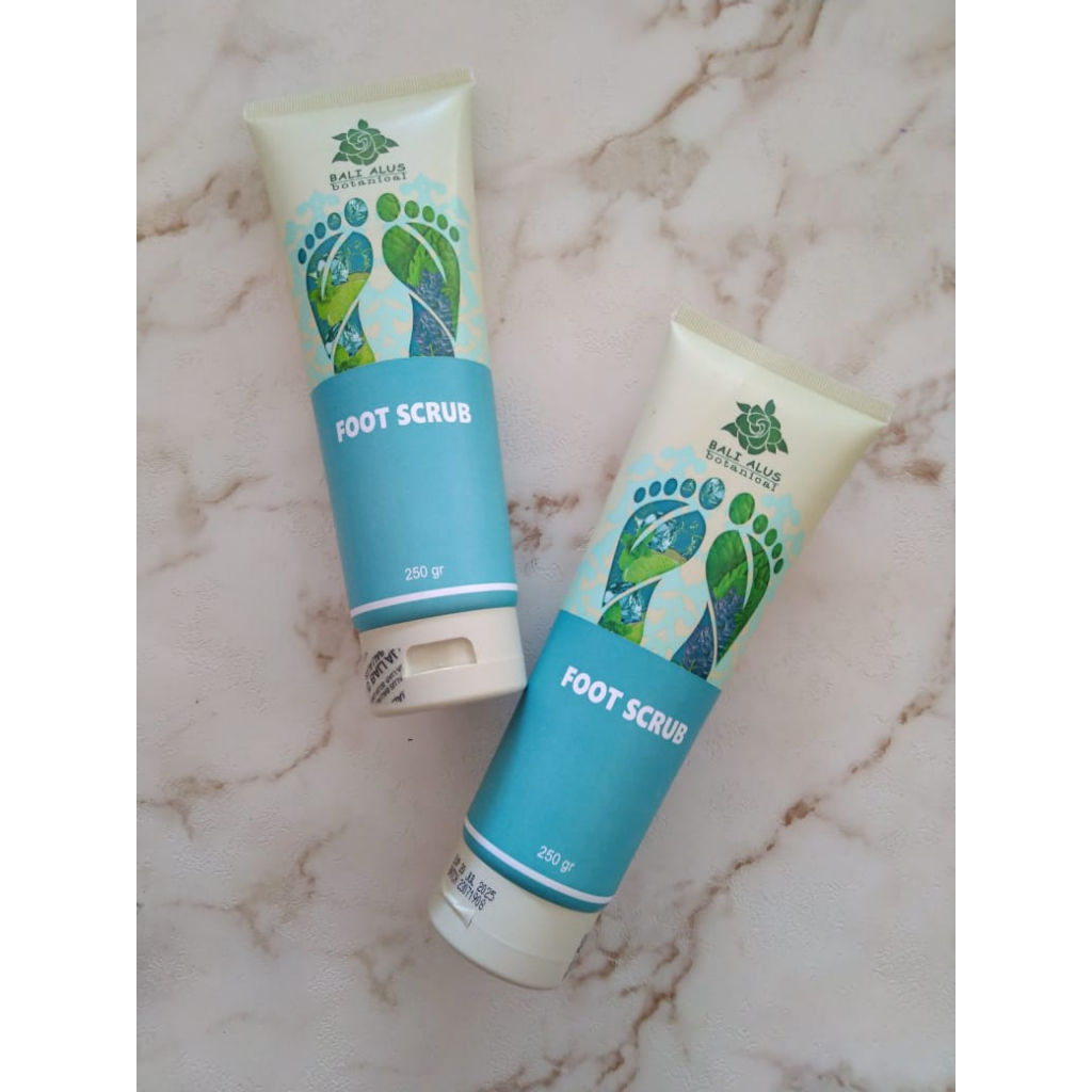 Foot scrub bali alus bali alus  ukuran 250gr (kemasan baru)