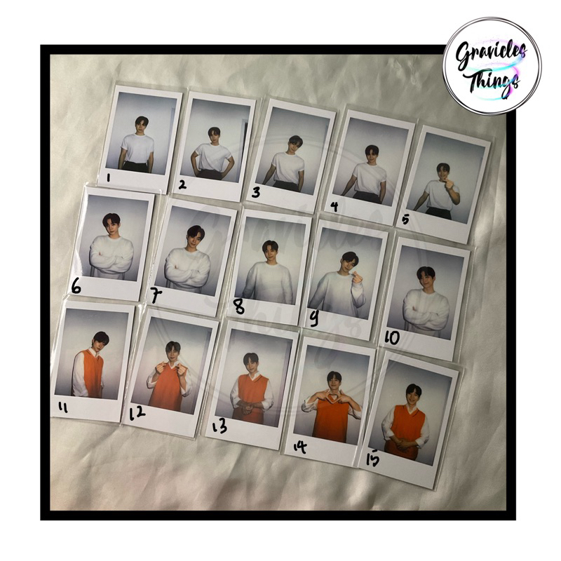 2PM LEE JUNHO THE MOMENT MD FANMEETING POLAROID POLA BENEFIT PHOTO CARD PHOTOCARD PC