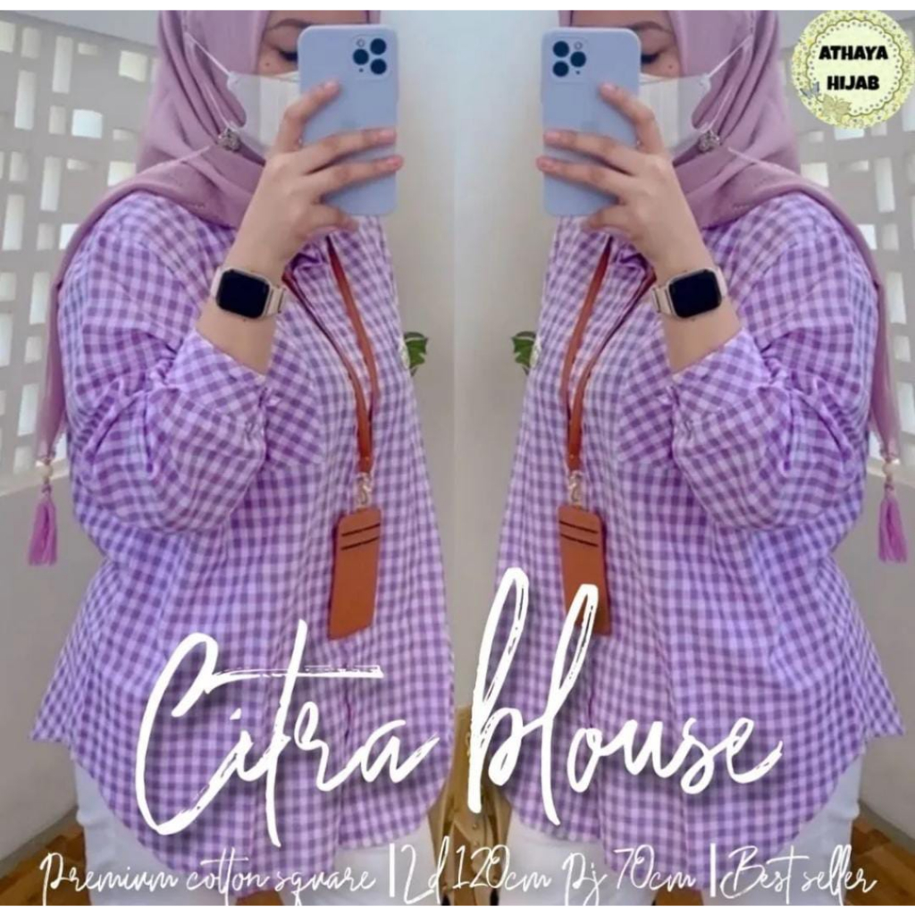 KEMEJA WANITA OOTD HIJAB KEMEJA LENGAN PANJANG KEMEJA TERBARU STYLE KOREA OVERSIZE CRINKLE –  CIARA 