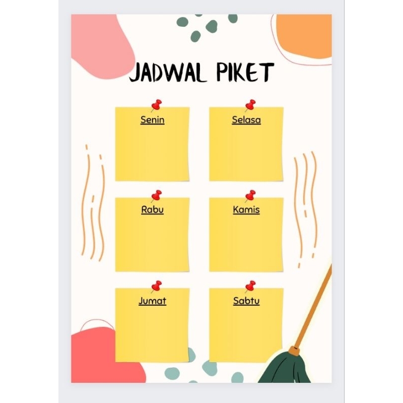 

PEMBUATAN JADWAL PIKET