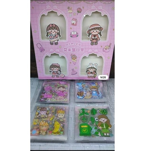 

stiker momo aimer isi 100pcs