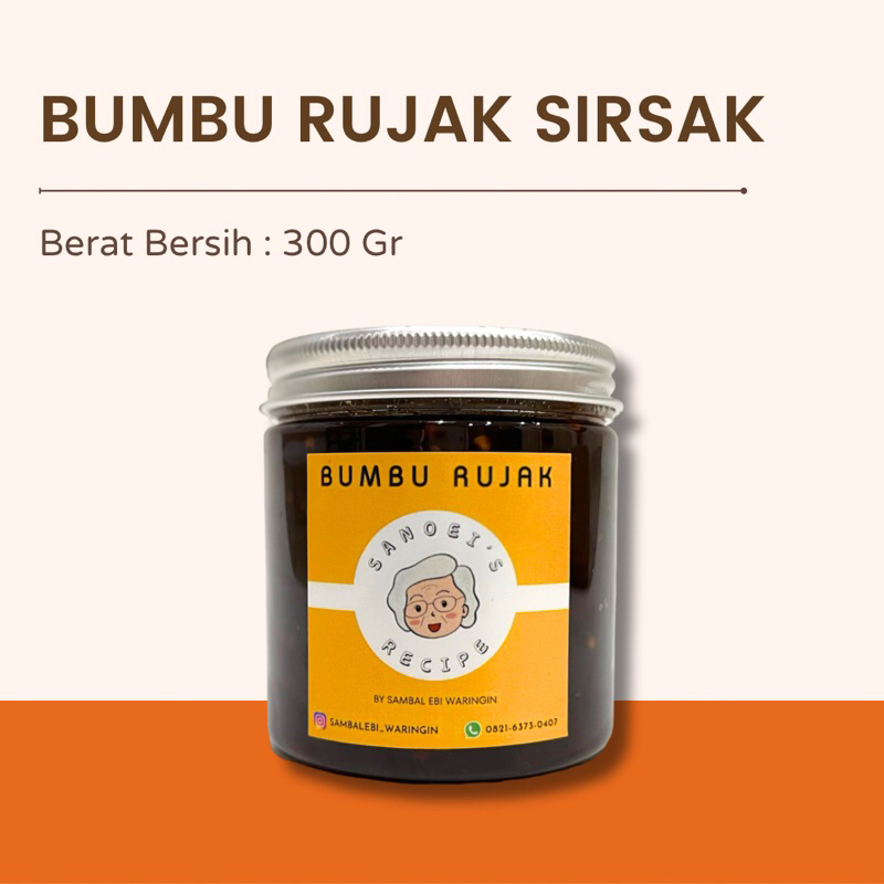 

Bumbu Rujak Sirsak per Botol