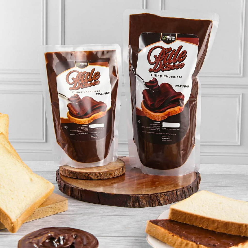 

BitleChoco Filling Coklat 500gr/1kg | Selai Cokelat Pasta