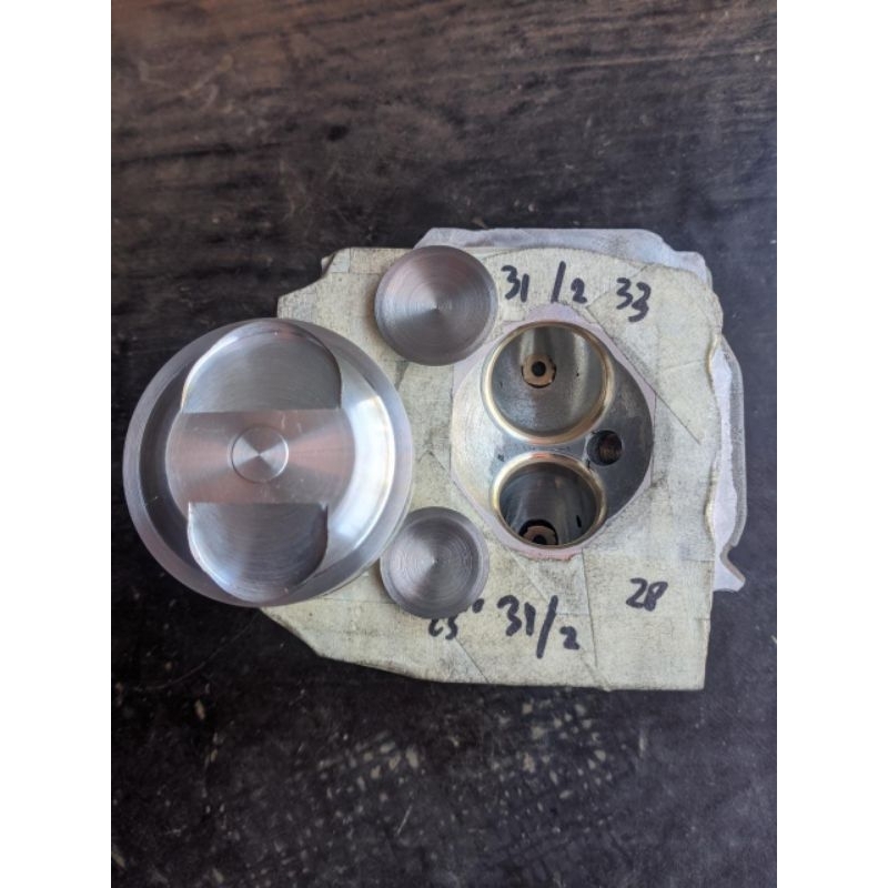 HEAD / KOP MIO 5TL KLEP 33/28MM + KLEP