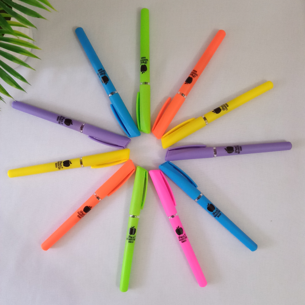 

BARU (1pcs) iPen7 ST-8003/Pena Tinta hitam gel mata pen 0.5 mm