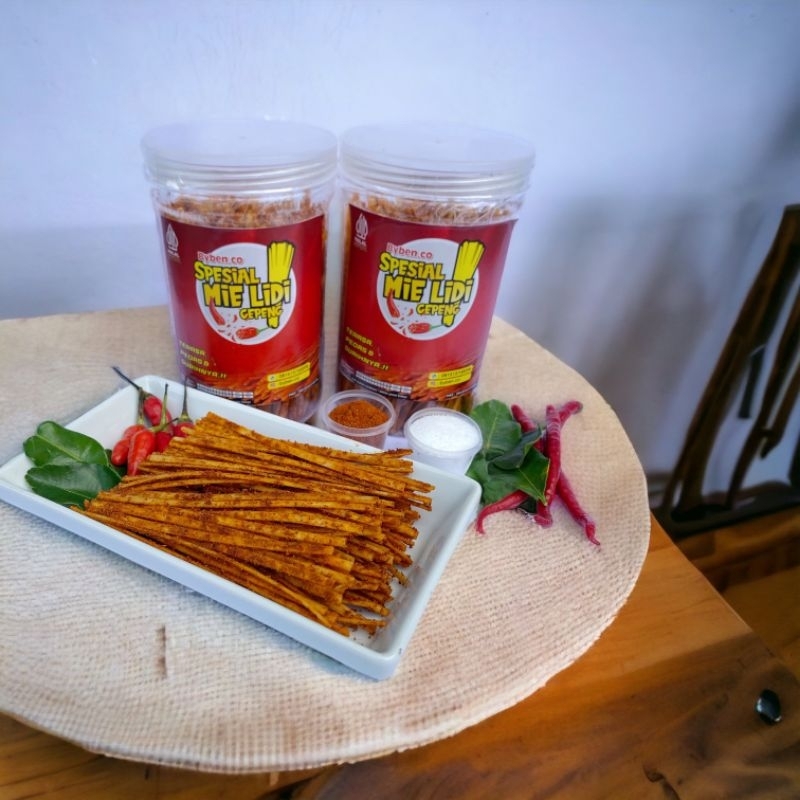 

mie lidi gepeng toples