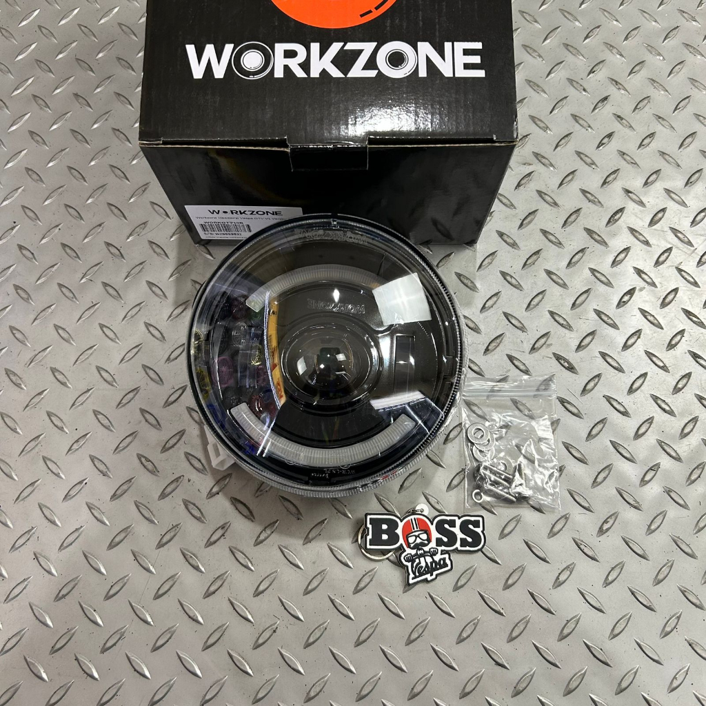 Headlamp LED Daymaker WORKZONE v1 with DRL Vespa GTV