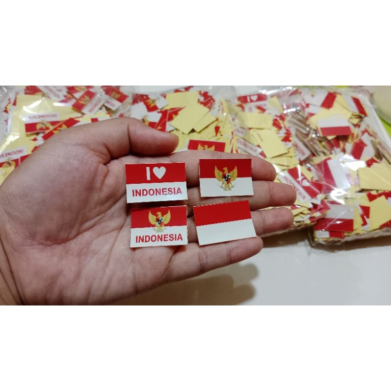 

Stiker pipi bendera merah putih