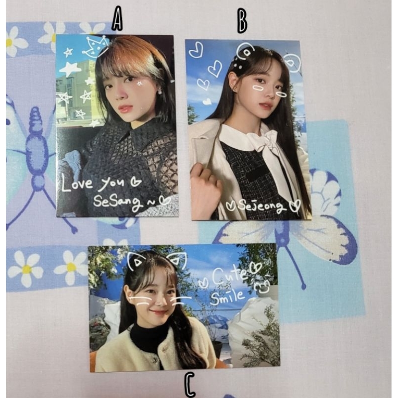 OFFICIAL Sejeong Sesang Diary Fan Meeting in Japan 2022 Photocard LIMITED
