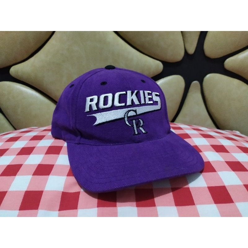 Snapback Vintage Colorado Rockies Script