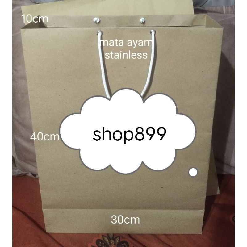 

paperbag premium P x L x T 30cm x 10cm x 40cm