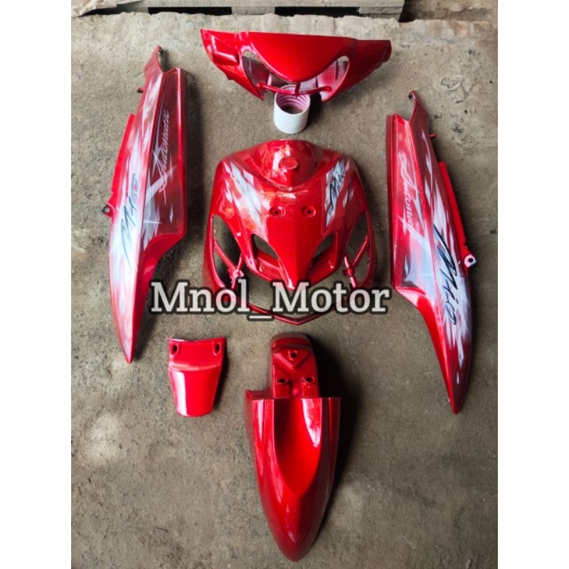 Body Mio smile th.2010 fullset dek body halus Mio smile Mio lama merah