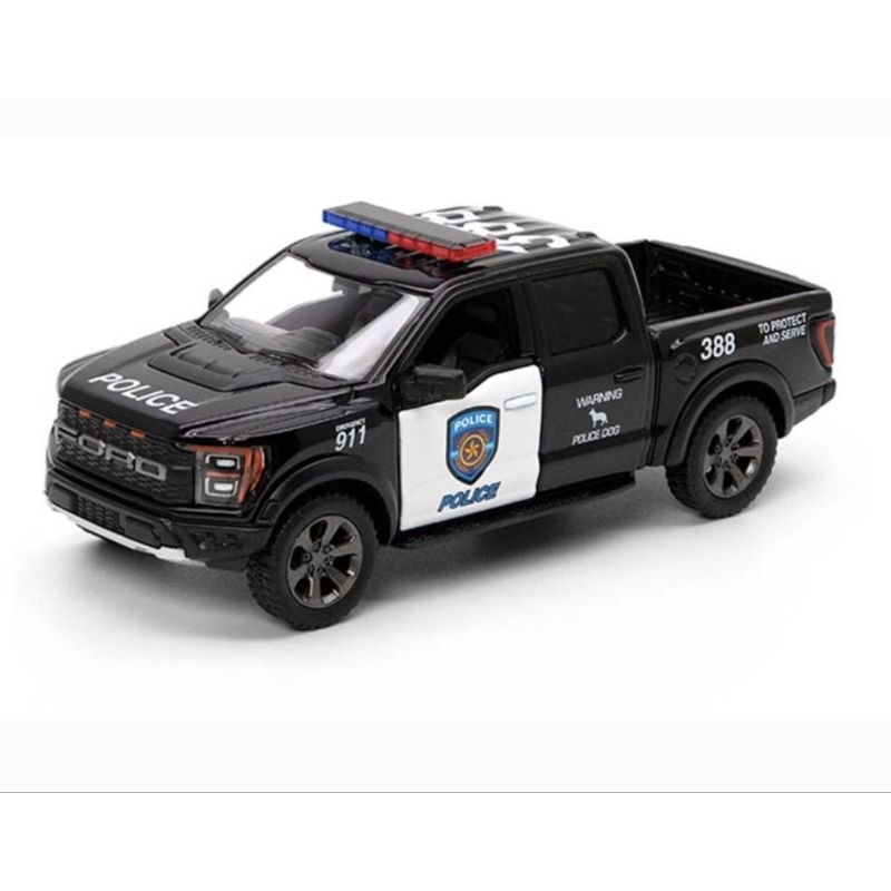 Kinsmart 2022 Ford F-150  Raptor (Police)