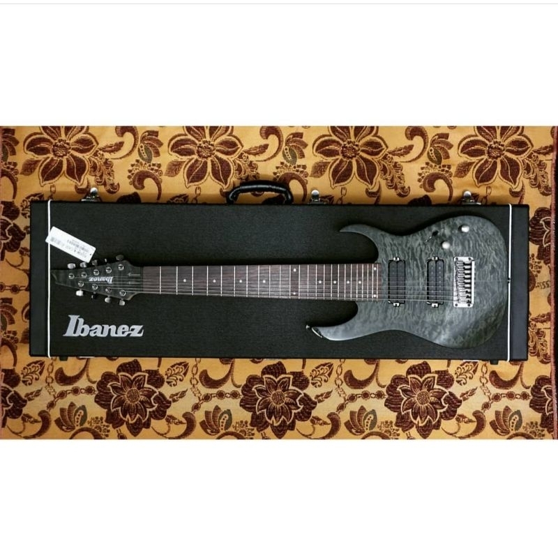 Gitar Elektrik Ibanez 9-String RG9QM ORIGINAL Super Rare