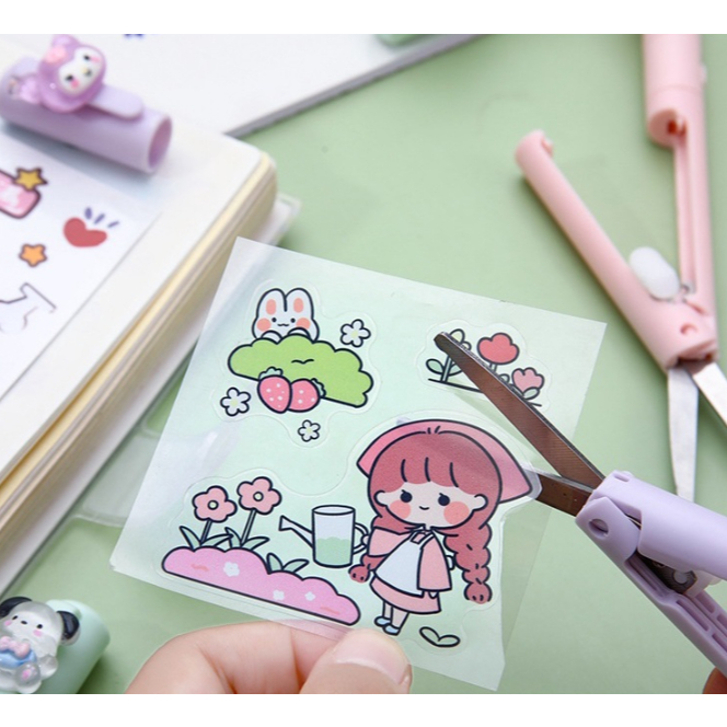 

Gunting Cutter Lucu Sanryo Zanrio 2in1 / Cute Scissors Cutter 2 in 1 RB9