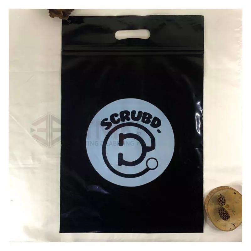 

(100 pcs) plastik sablon plastik packing pe klip plong