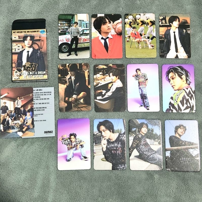 [Mark / Haechan ver.] NCT DREAM Sticker Renjun /Paper Ornament/ Image Card ( Photocard ) /Album Only