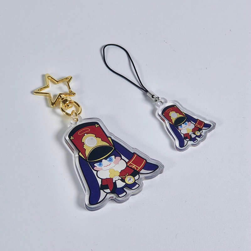 Honkai Star Rail - Pom Pom Acrylic Keychain/Phonestrap [Yumekawa-ya]