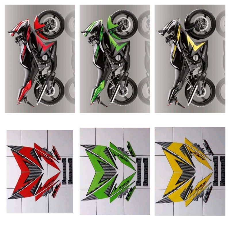 Striping Kawasaki Ninja RR New Tahun 2014