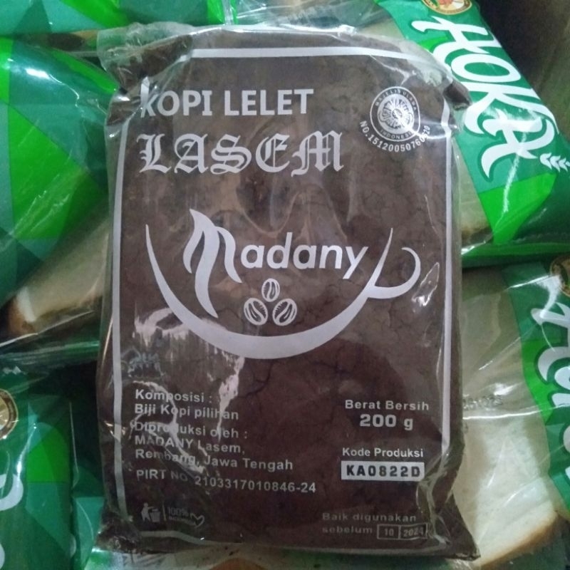 

Kopi lelet Lasem madany 200 /250 g