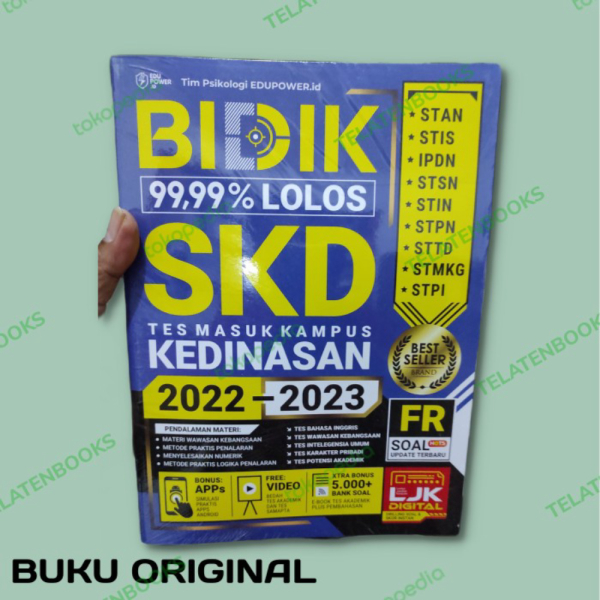 BUKU BEST BIDIK 9999 LULUS SKD KAMPUS KEDINASAN 2022/2023