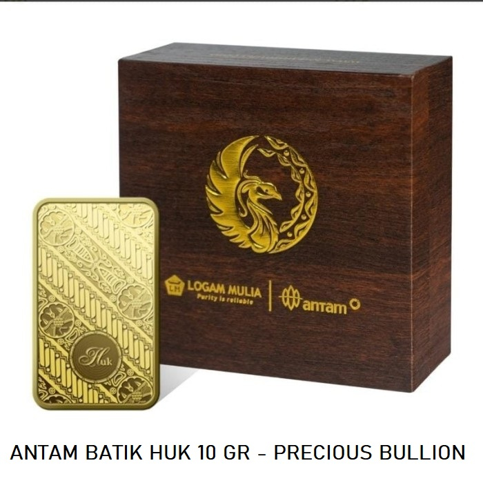 Logam Mulia Antam Batik Seri 3 - Huk 10 gram (24K)
