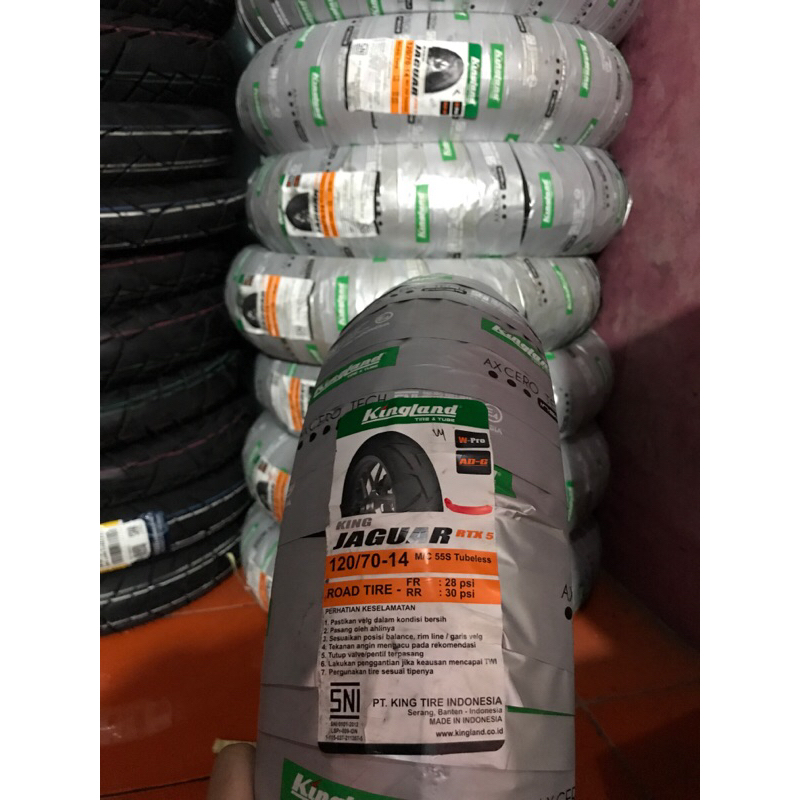 Kingland King Jaguar rtx 5 120/70-14 (Kingland Premium