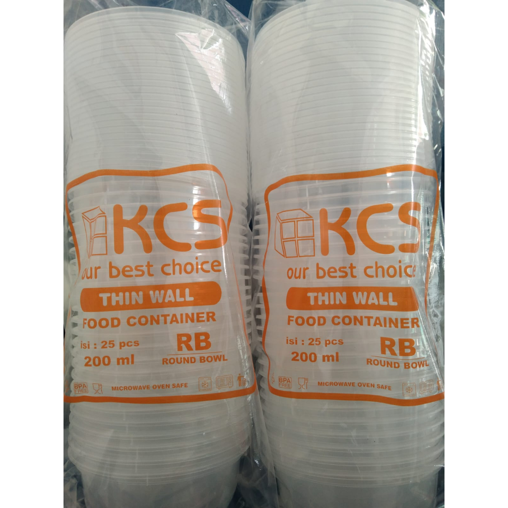 Thinwall RB 200ml / Thinwall Mangkok / Thinwall